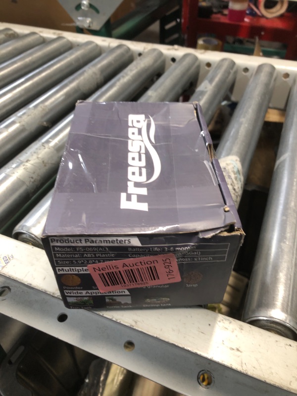 Photo 1 of FREESEA Automatic Fish Feeder for Aquarium: Auto Fish Food Dispenser with Timer for Small Tank Betta Turtle - Battery Vacation Self Feeding for Flakes