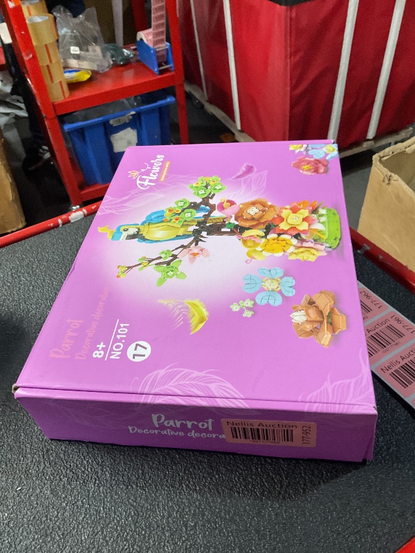 Photo 2 of ***(PARTS ONLY/ MISSING PARTS/ NO RETURNS OR REFUNDS)***
Flowers and Parrot Building Set- 1162pcs, Compatible with Lego Flower, Cute Bird and Succulent Botanical Collection Set,Nice Gift for Her or Him for Mother’s Day and Anniversary