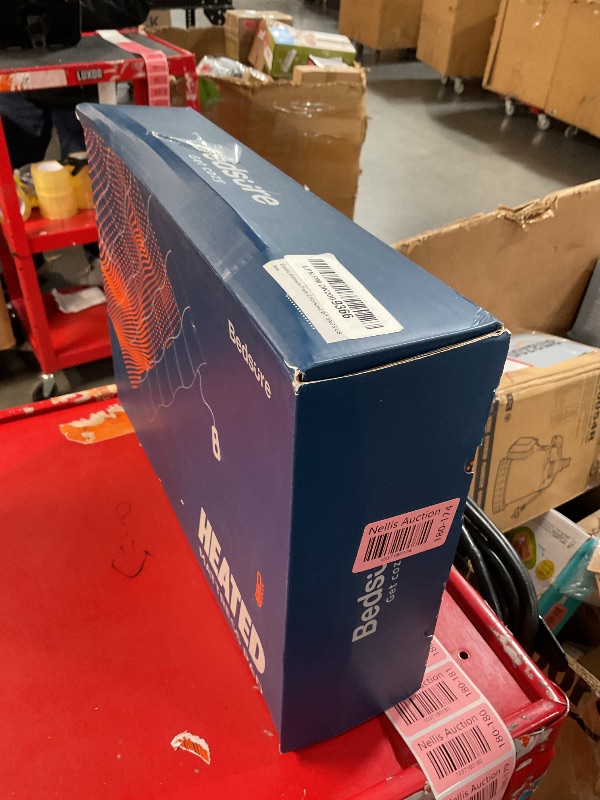 Photo 1 of Bedsure Heated Mattress Pad Twin - Bed Warmer with Memory & Preheat Functions, 12-Hour Auto Off & 10 Heat Settings, Single Controller, Fast Heating, Embossed Electric Mattress Pad Twin, 39"x75"