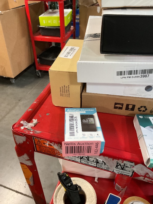 Photo 1 of Breathalyzer Professional-Grade Accuracy-Alcohol Analyzer with Connectivity Digital Blue LCD Display for Personal Home or Party Use