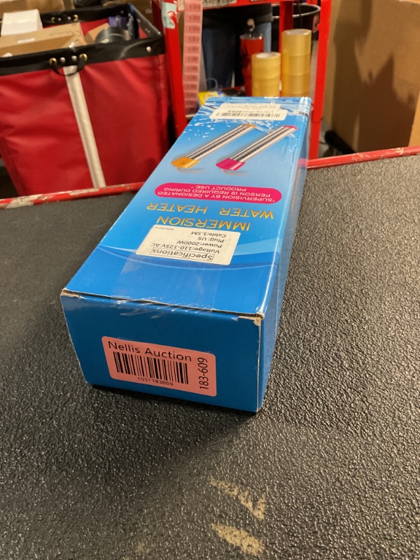 Photo 2 of ***(MISSING PARTS)***
2000W Immersion Water Heater, Portable Water Heater Electric with 304 S S, Bucket Heater with Thermometer Heats up to 5 Gallons of Water in Minutes