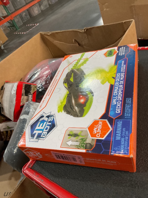 Photo 1 of HEX BOTS Wall Crawler Gecko, Rechargeable Remote Control Robot Kids Toys, Climbs up Walls for Prank Toys & Games, RC Robot Toys for Boys & Girls Ages 4 & Up