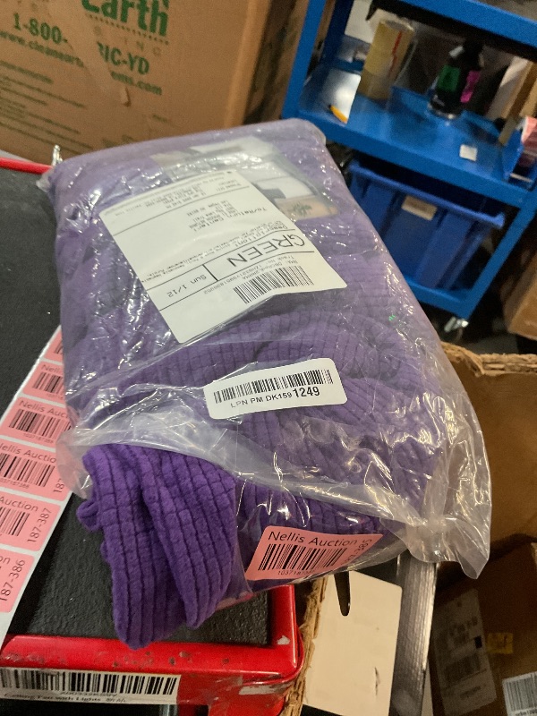 Photo 1 of GoodtoU Chair Covers for Dining Room 6 Pack, Removable Washable Chair Protector for Home/Restaurant/Banquet(Lavender Purple, Set of 6)