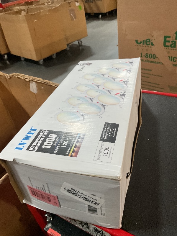 Photo 1 of LVWIT LED Recessed Light 6inch, Can Lighting Color Selectable 2700/3000/4000/5000/6000K 5CCT, 10W(120W Equivalent) Dimmable Downlight with E26 Conversion Kit, Retro Fit Ceiling Light Fixtures, 12 Pack