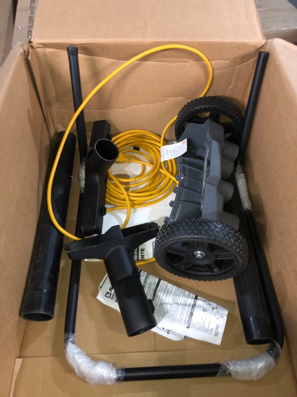 Photo 1 of ***USED - DOESN'T POWER ON - UNABLE TO TROUBLESHOOT - LIKELY MISSING PARTS - SEE PICTURES***
Koblenz Contractor Wet/Dry Vac, 16 Gal Stainless Steel 6.5HP 2-Stage Quiet Motor, Stainless (WD-16 C416SSH)