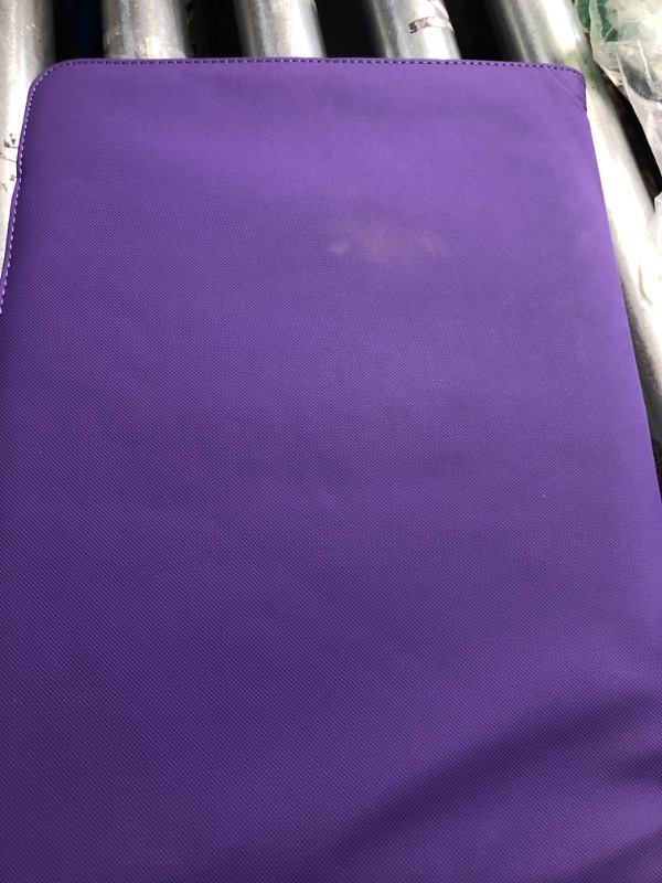 Photo 1 of *USED*Premium Zip Card Binder, Fabmaker 9 Pocket Trading Card Binder, PU Cover Zipper Card Collection Album, Sturdy 360 Side-Loading Card Folder Holder for MTG, TCG, Game Cards, Sports Cards, Purple