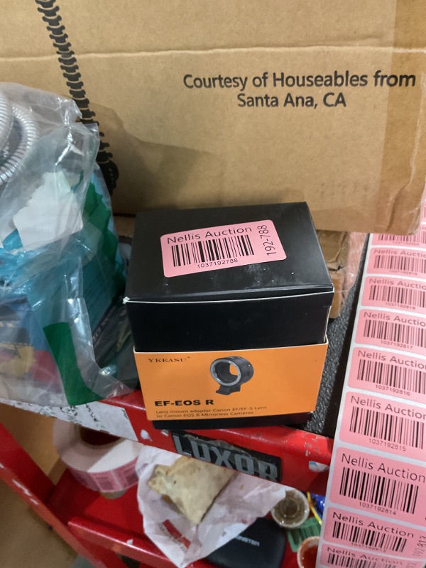 Photo 1 of EF-EOS R Lens Mount Adapter Compatible with Canon EF/EF-S Series Lens and EOS R, RP, R3, R5, R6, R6 Mark II, R7, R8, R10, R50, R100 Cameras