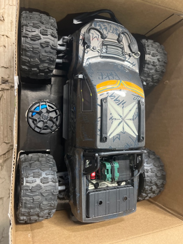 Photo 1 of LAFPACY 1/14 Brushless Fast RC Cars for Adults, Top Speed 60+ MPH RC Truck, All Terrain Remote Control Car Hobby Off-Road Remote Control Truck 4x4 Electric Vehicle Monster Trucks with 3S Battery