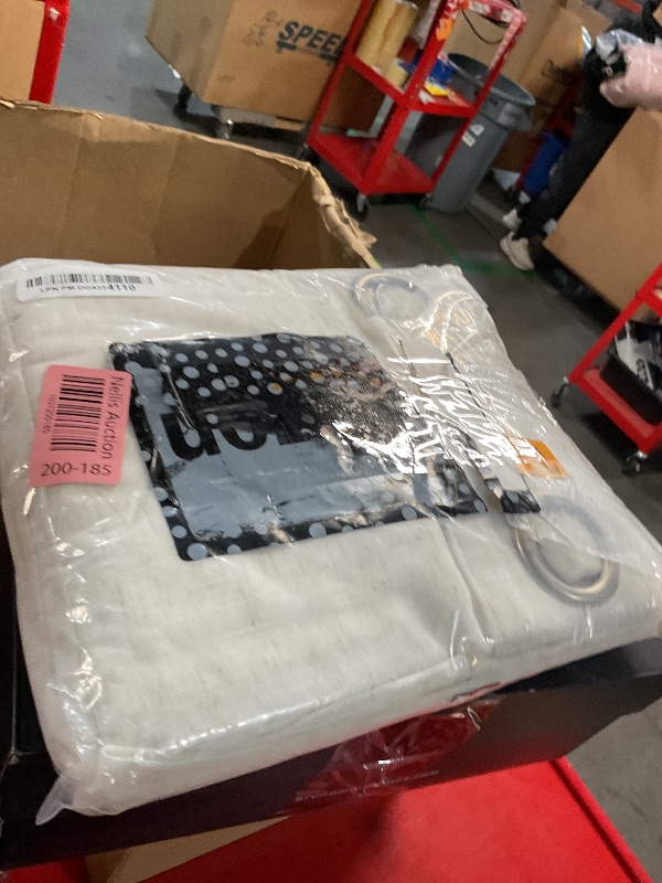 Photo 1 of H.VERSAILTEX 72 inch Blackout Curtains, 100% Absolutely Blackout Thermal Insulated Textured Linen Look Curtain Draperies Anti-Rust Grommet Linen Curtains Blackout, 2 Panels, Natural