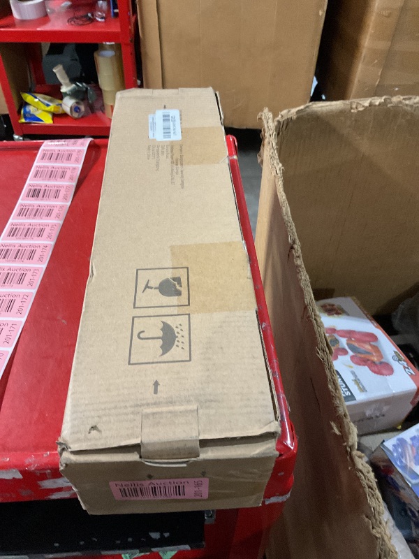 Photo 1 of KAMANINA Curtain Rods for Windows 28 to 48 Inches, Antique Bronze Curtain Rod 32 to 58 inch (2.6-4.8ft), 7/8 Inch Decorative Drapery Rod with Round Finials