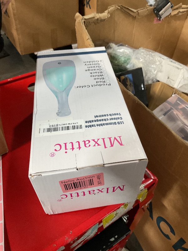 Photo 2 of ***(PARTS ONLY/ NON FUNCTIONAL/ NO RETURNS OR REFUNDS)***
Table Lamp for Bedroom,Small Desk Lamp Dimmable 4 Gears:3000K/4000K/6000K/RGB,4000mAh Rechargeable Battery bedside lamps, LED Cordless Desk Light for Couple Dinner/Coffee Table/Restaurant/Bedroom