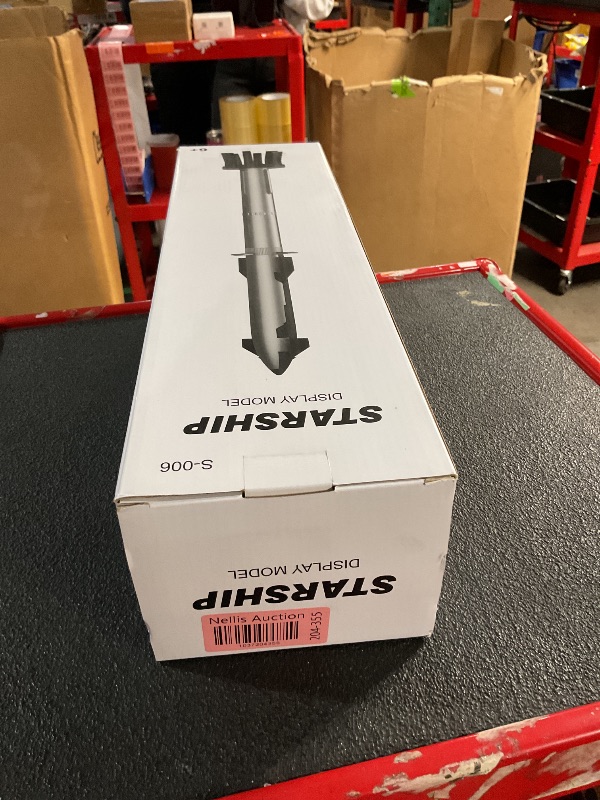 Photo 1 of SpaceX Starship Rocket Model Set NASA Model - Spacecraft Heavy Falcon 9 Booster Launcher Static Model - Desktop Ornament Collectible Gift for Space Lover (Starship+Launch stand?Electroplating))