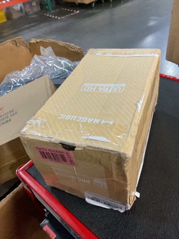 Photo 1 of Mini Projector, Magcubic HY320 Native 1080P Wired Bluetooth Projector, Auto Keystone Portable Video Projector, Home Movie Projector, 180 Degree Flip, Synchronize Smartphone by USB for Entertainment