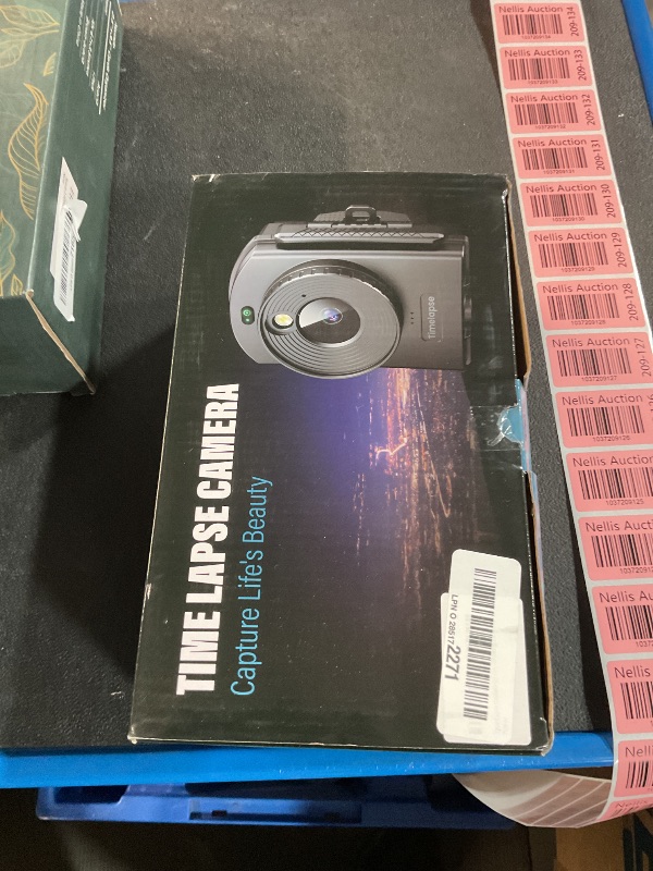 Photo 1 of Caupureye Time Lapse Camera for Outdoor Contruction - Timelapse Camera with Infrared Positioning & LED Light, 180 Days Shooting, 1080P AVI Videos & Photos for Cooking, Plant Growth, Landscape(64GB)