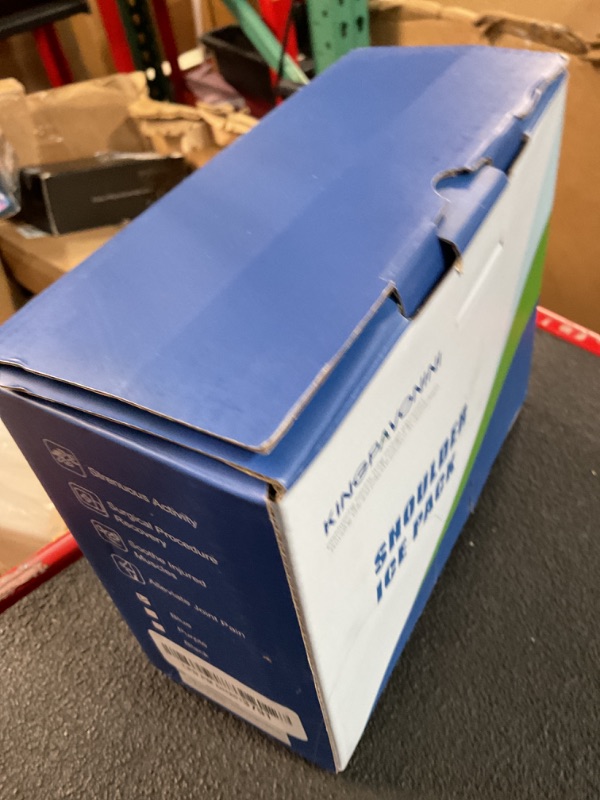 Photo 1 of XL Shoulder Ice Pack Rotator Cuff Cold Therapy, Reusable Gel Ice Pack for Shoulder Injuries, Shoulder Ice Pack Wrap for Pain Relief, Swelling, Shoulders Surgery, Tendonitis, Bursitis, Blue