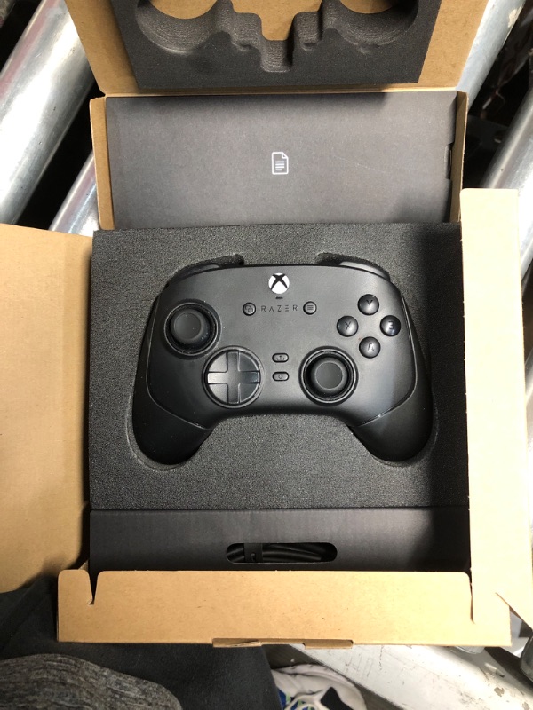 Photo 1 of Razer Wolverine V3 Tournament Edition Wired Gaming Controller: Licensed for Xbox Series X|S, Xbox One, Windows PC - 6 Remappable Buttons - Fast Triggers - USB-C Cable - Wired Tournament Mode - Black