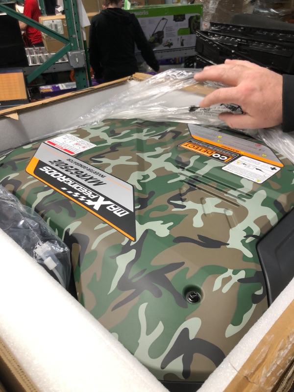 Photo 1 of MaXpeedingrods 5500W Inverter Generator,Gas Powered, 86lbs, Electric Start, EPA Compliant, for Mobile Home Yard Garage Woodwork,Wheel & Handle Kit,RV Ready