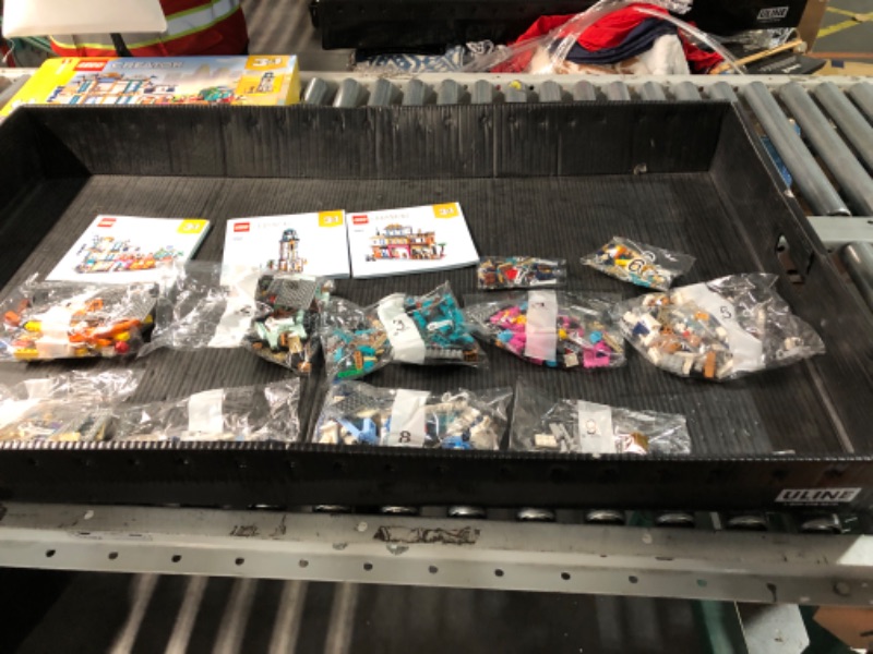 Photo 1 of LEGO Creator Main Street 31141 Building Toy Set, 3 in 1 Features a Toy City Art Deco Building, Market Street Hotel, Café Music Store and 6 Minifigures, Endless Play Possibilities for Boys and Girls