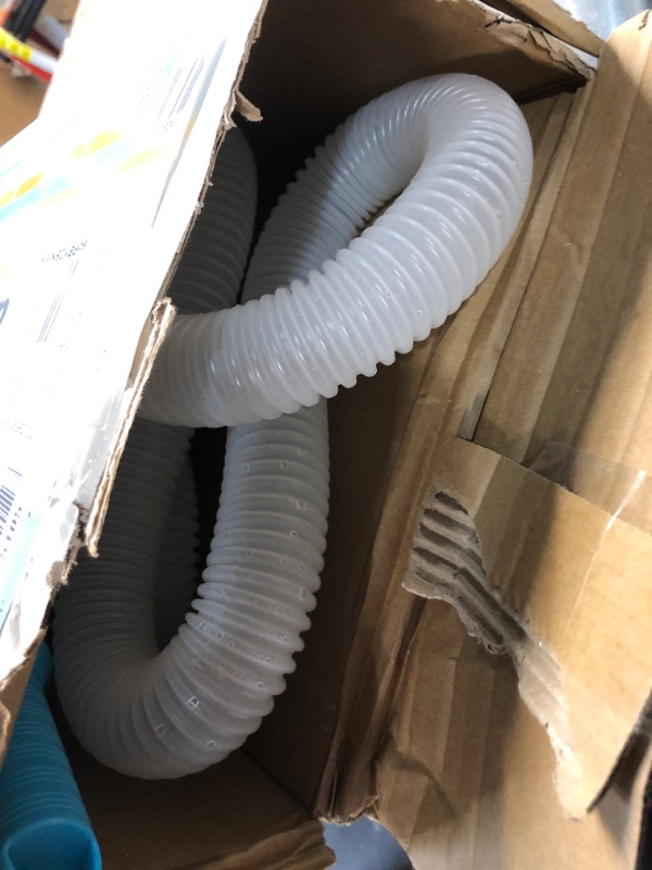 Photo 1 of Intex 28003E Deluxe Above Ground Pool Maintenance Kit for Minimum 800 GPH Flow Rates with Vacuum, 110" Pole, Wall Brush and 24' Hose (Color May Vary)