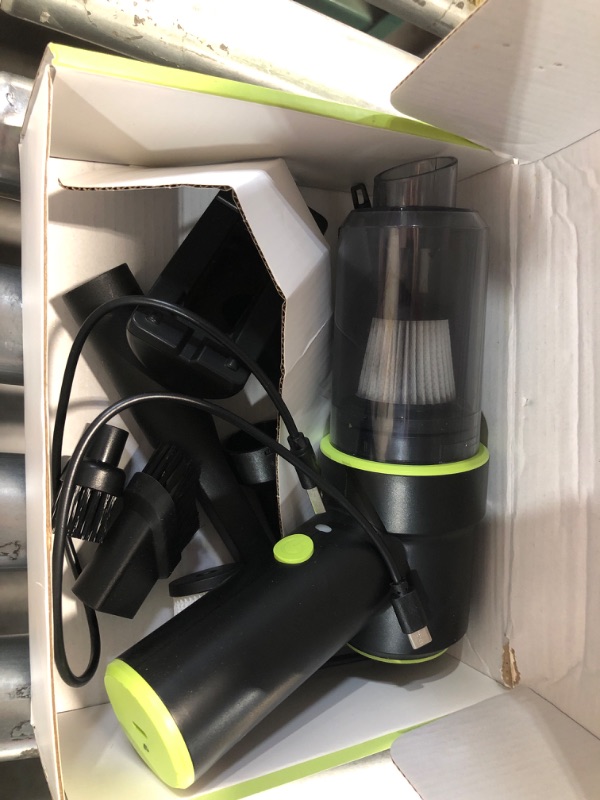 Photo 1 of 
CODN Handheld Car Vacuum Portable Cordless 12000PA, 2 in 1 Handheld Vacuum Cleaner and Air Duster with Multi-Nozzles and LED Light, Mini Hand Held Vacuum Rechargeable for Home, Car, Office, Pet Hair