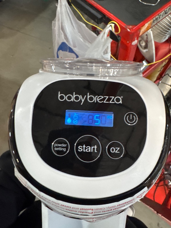 Photo 1 of (POWER TESTED) Baby Brezza Formula Pro Mini Baby Formula Mixer Machine Fits Small Spaces and is Portable for Travel– Bottle Makers Makes The Perfect Bottle for Your Infant On The Go, White