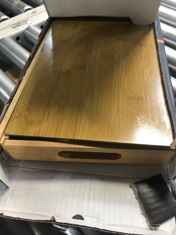 Photo 1 of (sold for parts only) Bambüsi New Upgrade Bread Slicer for Homemade Bread - Bamboo Bread Cutter Adjustable Width