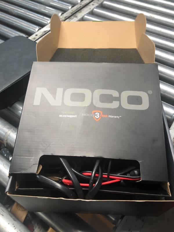 Photo 1 of (not functional)(sold for parts) NOCO Genius GEN5X3, 3-Bank, 15A (5A/Bank) Smart Marine Battery Charger, 12V Waterproof Onboard Boat Charger,