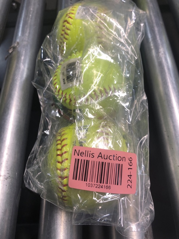Photo 1 of Rawlings | Official RIF 1 Sof-Dot Fastpitch Softball | 11" ASA | SR11RYSA, 3 Count, Multicolor