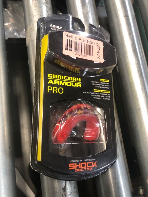 Photo 1 of ***FACTORY SEALED***Gameday Armour Pro Mouthguard Print Americana OSFA
