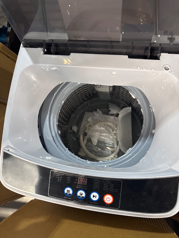 Photo 1 of **Minor damage***
Brand: AYCLIF
AYC-WM001 WM001 Portable Washer, Transparent Gray