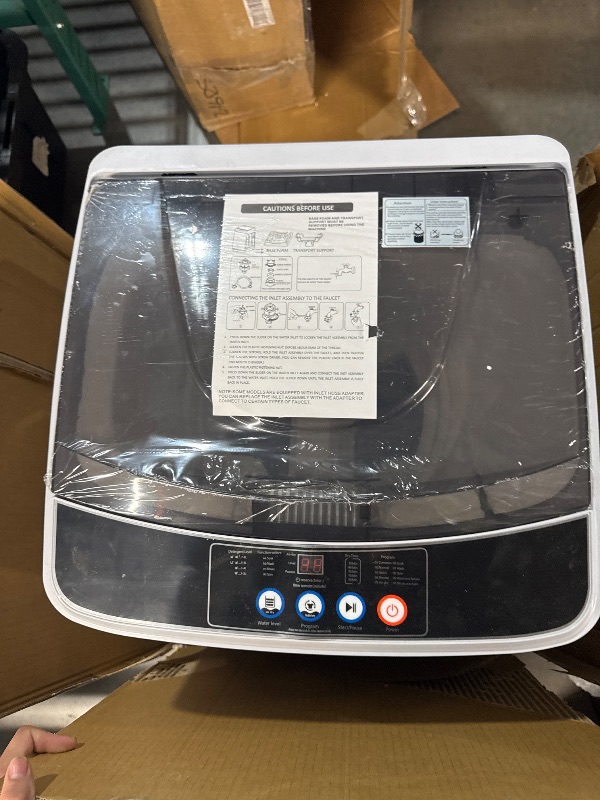 Photo 1 of **Minor damage***
Brand: AYCLIF
AYC-WM001 WM001 Portable Washer, Transparent Gray