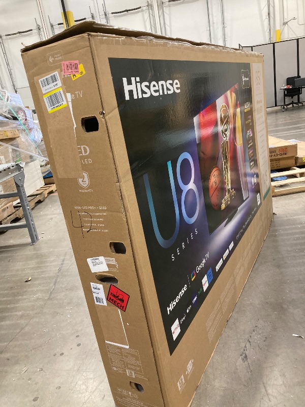 Photo 1 of 85" Class U8 Series Mini-LED 4K UHD QLED Smart Google TV (2024)