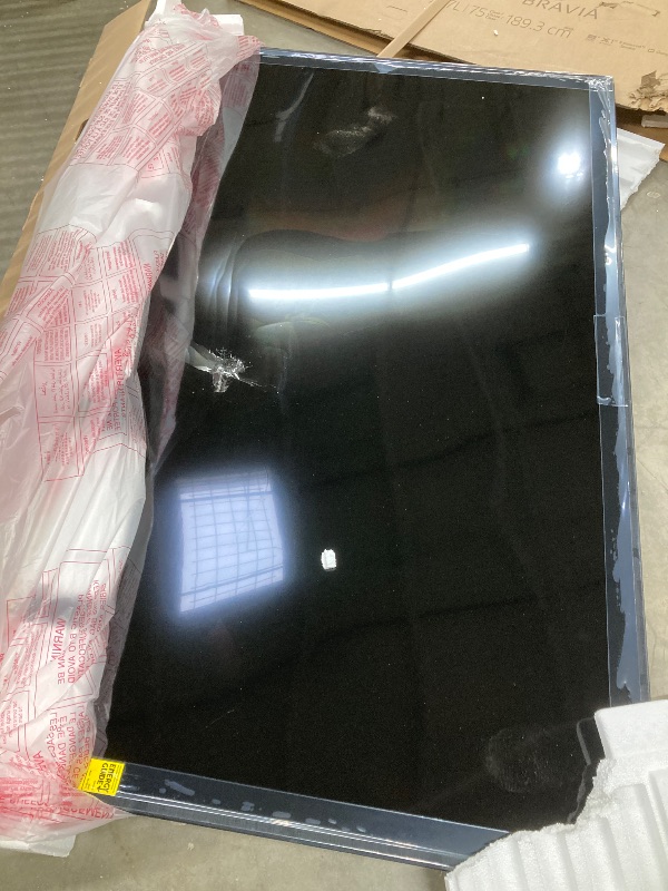 Photo 1 of Sony 75 Inch 4K Ultra HD TV X77L Series: LED Smart Google TV KD75X77L- Latest Model, Black