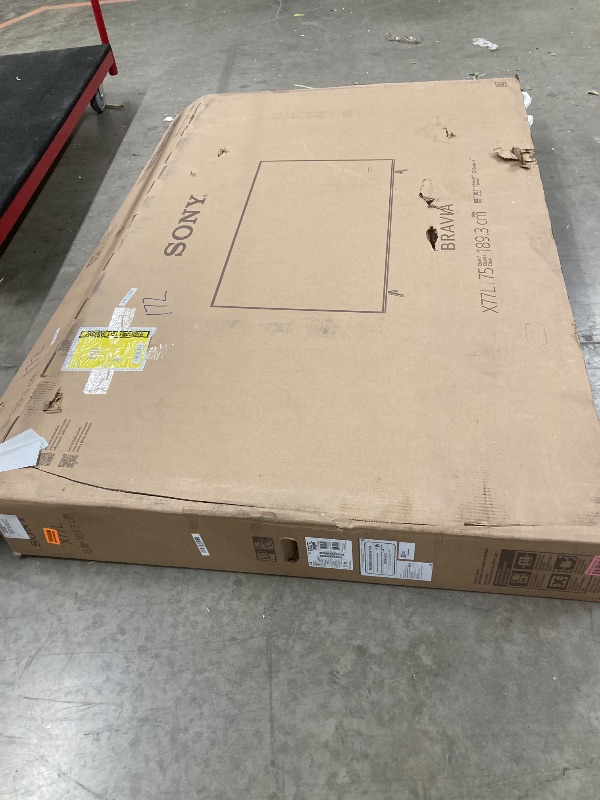 Photo 1 of Sony 75 Inch 4K Ultra HD TV X77L Series: LED Smart Google TV KD75X77L- Latest Model, Black