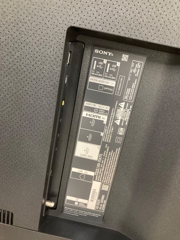 Photo 1 of Sony 75 Inch 4K Ultra HD TV X77L Series: LED Smart Google TV KD75X77L- Latest Model, Black