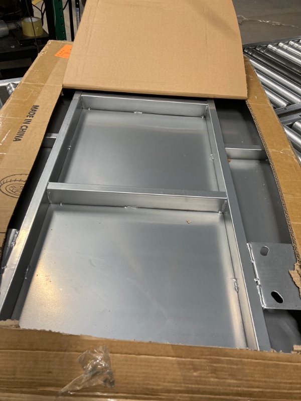 Photo 1 of Platform Truck Cart, Foldable Push Cart Dolly Large Flatbed w/Rubber Mat and 6'' Wheels, 2200LBS Capacity Steel Heavy Duty Moving Platform Trucks Hand Cart for Groceries, Garage (41.3"x24.8")