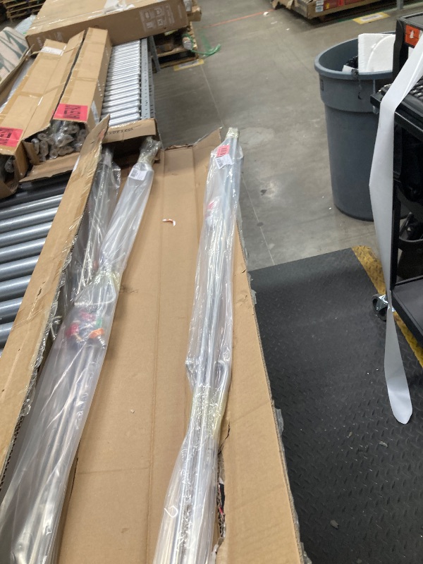 Photo 1 of 120" Pressure Washer Extension Wand,2 Pack 60 Inch Stainless Steel Power Washer Wand Extension-Pressure Washer Accessories with 30°/90°/120°Curved Rods,6 Nozzle Tips- 1/4" Quick Connect,4000 PSI