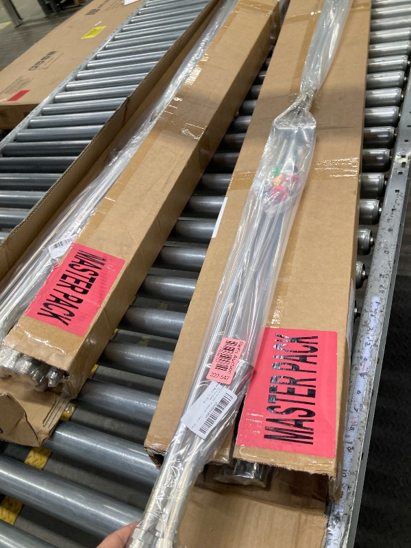 Photo 1 of 120" Pressure Washer Extension Wand,2 Pack 60 Inch Stainless Steel Power Washer Wand Extension-Pressure Washer Accessories with 30°/90°/120°Curved Rods,6 Nozzle Tips- 1/4" Quick Connect,4000 PSI