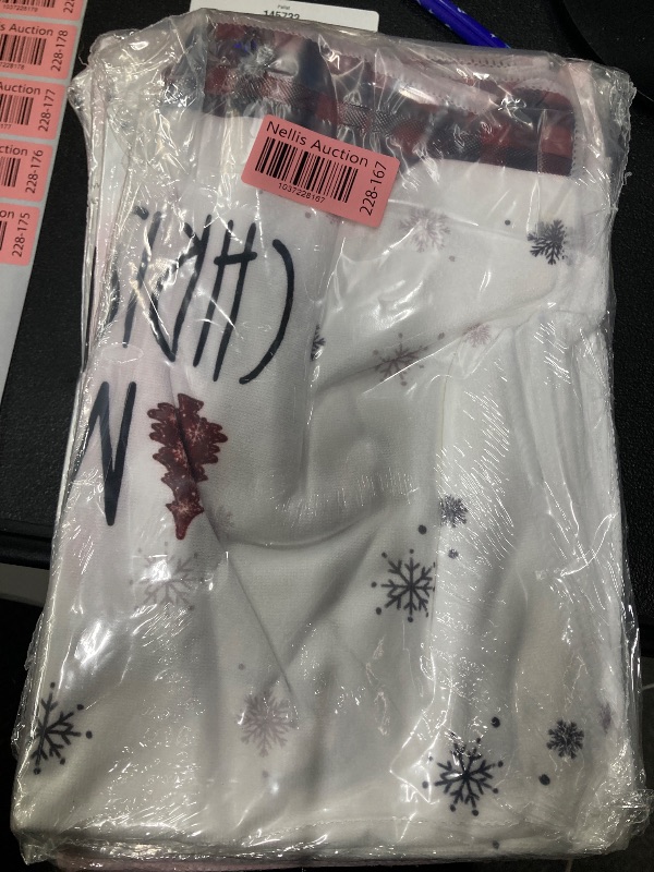 Photo 1 of Artoid Mode Red Pine Trees Merry Christmas Kitchen Towels Dish Towels, 18x26 Inch Believe Winter Xmas Holiday Decoration Hand Towels Set of 2