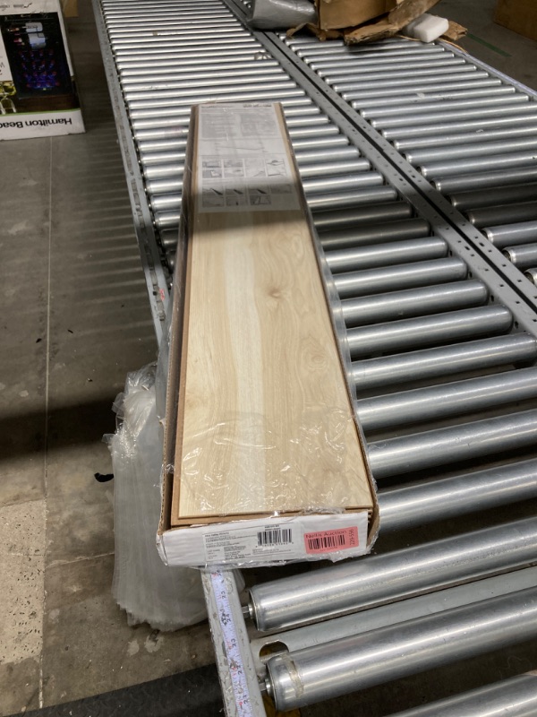 Photo 1 of Milo Valley Hickory 8 mm T x 8.03 in W Water Resistant Laminate Wood Flooring (21.3 sqft/case)
