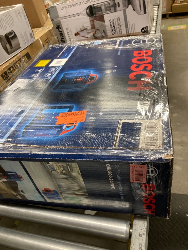 Photo 1 of ****MISSING PARTS/INCOMPLETE****Bosch 800 ft. Rotary Laser Level Complete Kit Self Leveling with Hard Carrying Case GRL 800-20 HVK