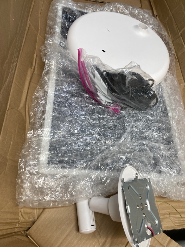 Photo 1 of Outdoor Solar WiFi Outdoor Extender Signal Booster, Extends Coverage Up to 500ft, with 15W Solar Panel and 25000mAh Battery, Designed for Outdoor Use