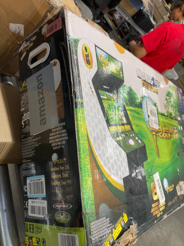 Photo 1 of Arcade 1up Golden Tee 3d Deluxe Arcade Machine