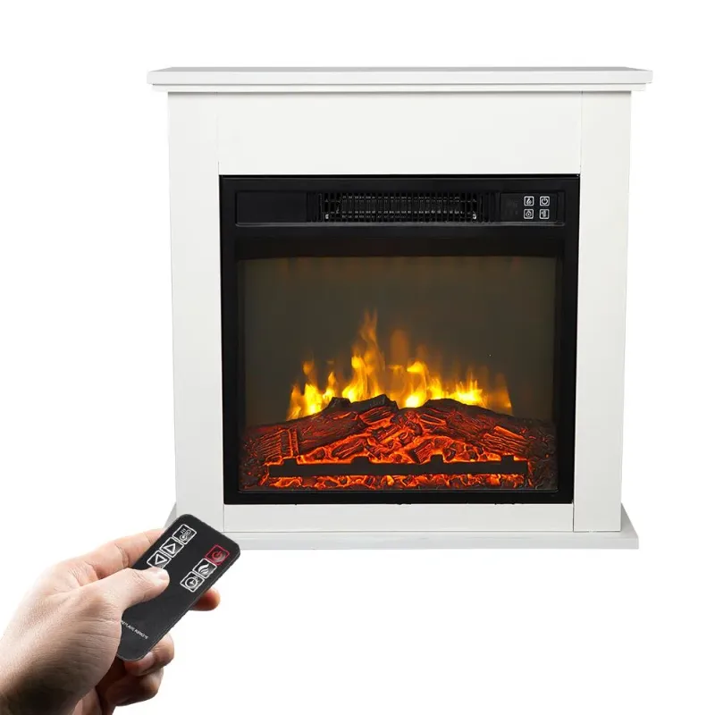 Photo 1 of 




Visit the UBesGoo Store
UbesGoo 18" Electric Fireplace Wall/Corner White Wood Cabinet w/Remote Control