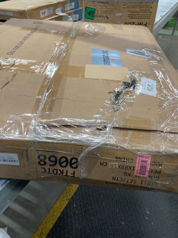 Photo 1 of DWVO Rectangle Dining Table for 6-8 People 70.86 Inch Large Dining Room Table Wooden Dinner Table with Heavy Duty Legs for Kitchen Apartment Restaurant Rustic Grey