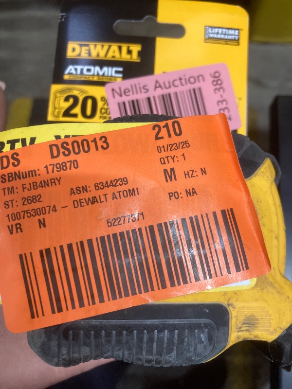 Photo 1 of ATOMIC 25 ft. x 1-1/8 in. Tape Measure