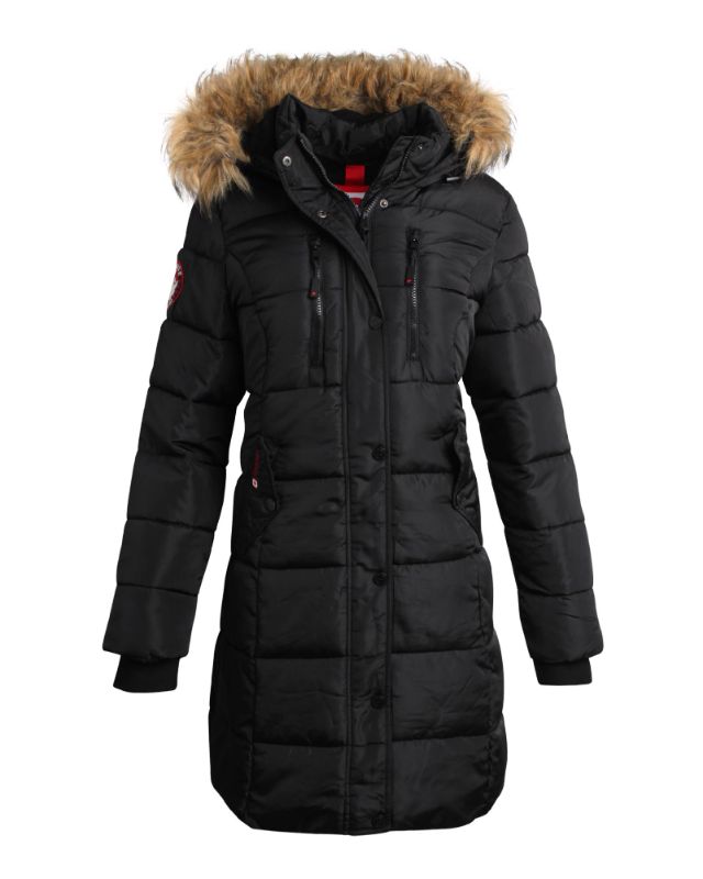 Photo 1 of CANADA WEATHER GEAR Women's Winter Jacket - Heavyweight Long Length Bubble Puffer Parka (S-3X)