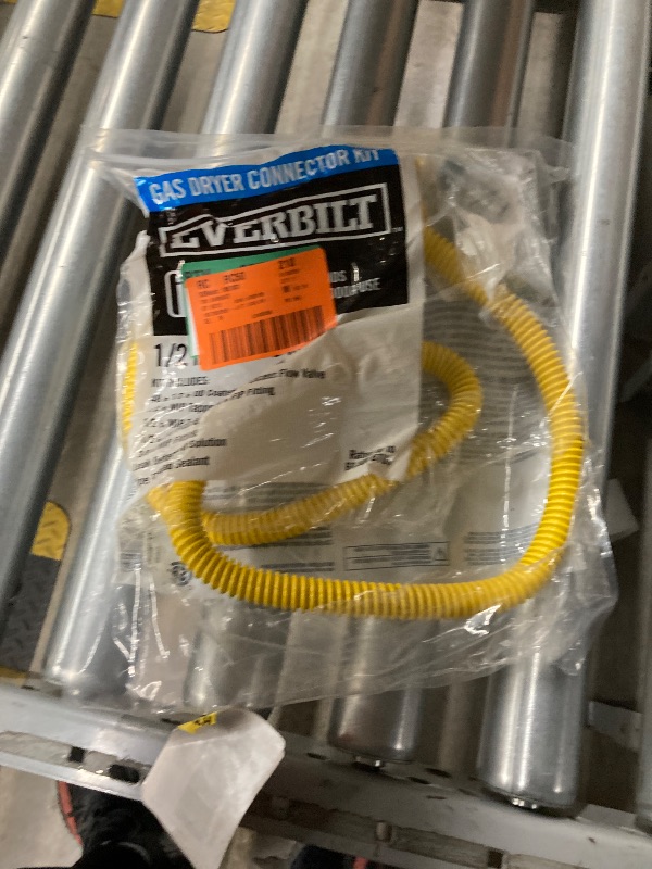 Photo 1 of 4 ft. Gas Dryer Connector Kit