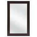 Photo 1 of 15-1/4 in. W x 26 in. H Framed Surface-Mount Bathroom Medicine Cabinet in Java