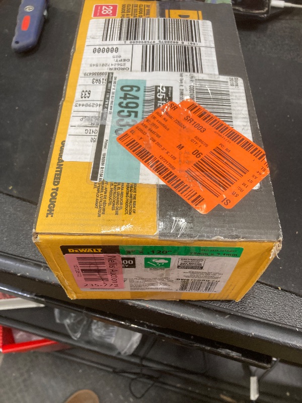Photo 1 of 3 in. x 0.120-Gauge Wire Collated Galvanized Steel Framing Nails (2,000 per Box)
